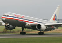N372AA @ EGCC - AA 767 leaving 24L - by Kevin Murphy