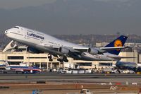 D-ABVL @ LAX - Lufthansa D-ABVL (FLT DLH457) departing RWY 25R enroute to Frankfurt Main (EDDF). - by Dean Heald