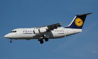 D-AVRM @ FRA - Lufthansa Cityline BAe Avro Regionaljet RJ 85 - by Volker Hilpert