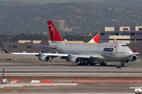 N662US @ LAX - Northwest Airlines N662US (FLT NWA1), destined for Narita Int'l (RJAA), taxiing through the alley on her way to RWY 25R. - by Dean Heald