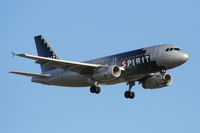 N521NK @ DTW - Spirit A319