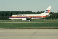 N321UA - Boeing 737-300 - by Mark Pasqualino