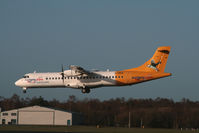 G-BWDB @ BOH - ATR 72 AURIGNY - by barry quince
