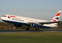 G-BNWW @ EGCC - BA old 767 - by Kevin Murphy