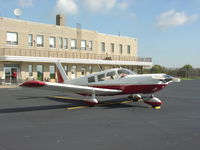 N4092W @ HLG - Piper Cherokee Six at Wheeling-Ohio County - by Daniel Frizzi, Jr.