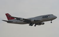 N663US @ DTW - Northwest 747-400