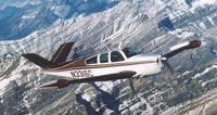 N3316C - In Flight Over Banff Alberta - by Gord Harvey