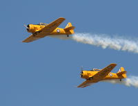 C-FRWN @ YIP - Harvards in formation - by Florida Metal