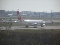 UNKNOWN @ LTBA - Turkish A330 starting take-off roll on runway 18R at Istanbul, Turley - by John J. Boling