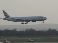 UNKNOWN @ EGLL - British Airways B-777 early morning arrivial runway 27L at Heathrow - by John J. Boling