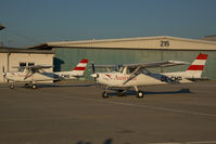 OE-CMP @ VIE - Austrian Airlines Cessna 152 together with OE-CMR - by Yakfreak - VAP