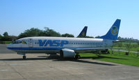 PP-SFJ @ SBPA - Vasp 737 in need of maintenance at Porto Alegre, - by John J. Boling