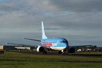 G-THON @ BOH - THOMSONFLY 737 - by barry quince