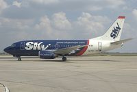 OM-SED @ BTS - Sky Europe Boeing 737-500 - by Yakfreak - VAP