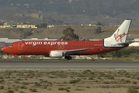 OO-VEJ @ AGP - Virgin Express Boeing 737-300 - by Yakfreak - VAP