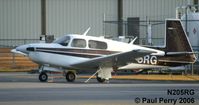 N205RG @ ONX - Mooney in for a long distance visit - by Paul Perry