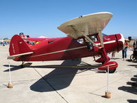N8155 @ PRB - Locally-based Avlite Aviation 1946 Fairchild 24W as NC8155 on static display @ Paso Robles, CA - by Steve Nation
