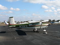 N7297E @ 2Q3 - 1959 straight-tail Cessna 182B @ University Airport, Davis, CA - by Steve Nation
