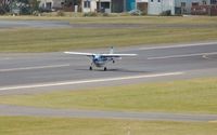 ZK-PRM @ WLG - just landing - tail wheel still up in the air - by Micha Lueck