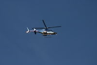 N430ST @ GRR - MSP helicopter over East Grand Rapids Church for Gerald R. Ford funeral security detail - by Matt Groesser
