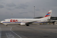 OK-WGY @ VIE - CSA Boeing 737-400 - by Yakfreak - VAP