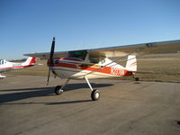 N2376N @ KPNC - '47 Cessna 120 @ PNC for fly-in