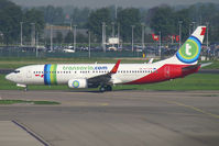 PH-HZR @ AMS - Transavia Airlines B737-800 (leased from Spicejet) - by Thomas Ramgraber-VAP
