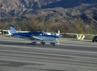 N3827W @ SZP - 1966 PIPER PA-32-260 CHEROKEE SIX, Lycoming O-540-E4B 260 Hp, takeoff roll rwy 22 - by Doug Robertson