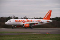HB-JZF @ BOH - EASYJET A319 - by barry quince