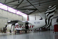 9L-LCL @ BTS - Zebra Air Let 410 - by Yakfreak - VAP