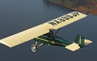 N899JP @ NC81 - In flight shot over Jordan Lake, North Carolina - by Charles Stites