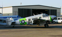 N314WN @ SCK - Remanufactured Beech C-45H painted as Marines El Toro-314 @ Stockton Municipal Airport, CA - by Steve Nation