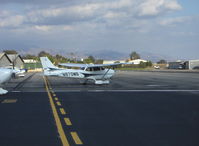 N870MB @ SZP - 2007 Cessna 172S SKYHAWK SP, Lycoming IO-360-L2A 180 Hp, taxi to Rwy 22 - by Doug Robertson