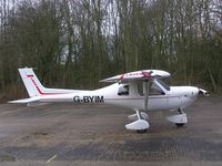 G-BYIM @ EGSN - Jabiru UL at Bourn airfield - by Simon Palmer