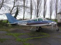 N438DD @ EGSN - Cessna 310 at Bourn airfield - by Simon Palmer