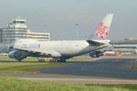 B-18708 @ EGCC - China Airlines Cargo - Taxiing - by David Burrell