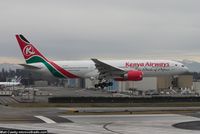 5Y-KYZ @ KPAE - First flight from Paine Field - by Matt Cawby