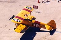 N48566 @ KCID - Below the control tower.  PT-17 41-7938 - by Glenn E. Chatfield