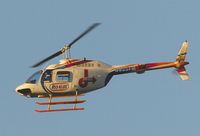 N955FM @ SNA - Bell 206B Helicopter - by Mike Khansa