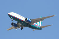 N313AT @ ATL - On final for Runway 26L - by Michael Martin