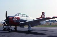 N28100 @ OSH - At the EAA Fly In - by Glenn E. Chatfield