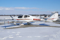 N592CA @ YXU - Parked in front of Katana Kafe. - by topgun3