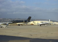 N604GM @ CMA - 1998 Bombardier CL-600-2B16 CHALLENGER, two GE CF34-3BL Turbofans 9,220 lb st each - by Doug Robertson