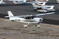 N172HP @ WHP - 1997 Cessna 172R N172HP climbing out from RWY 12. - by Dean Heald