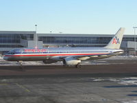 N656AA @ KJFK - American Boeing 757-223 arriving Gate 37, JFK - by John J. Boling