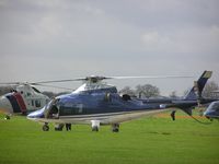 G-CDWY @ EGBK - Agusta A109 seen at Sywell - by Simon Palmer