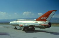 N21MF @ MHV - N21MF MiG 21 at Mojave - by Pete Hughes