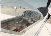 UNKNOWN @ CMA - Experimental aircraft with good VFR panel, note guarded switches - by Doug Robertson