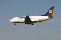 D-ABIA @ BRU - flight LH4604 is descending to rwy 25L - by Daniel Vanderauwera