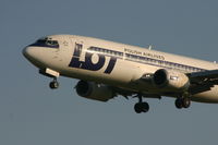 SP-LLB @ BRU - arrival of flight LO235 - by Daniel Vanderauwera